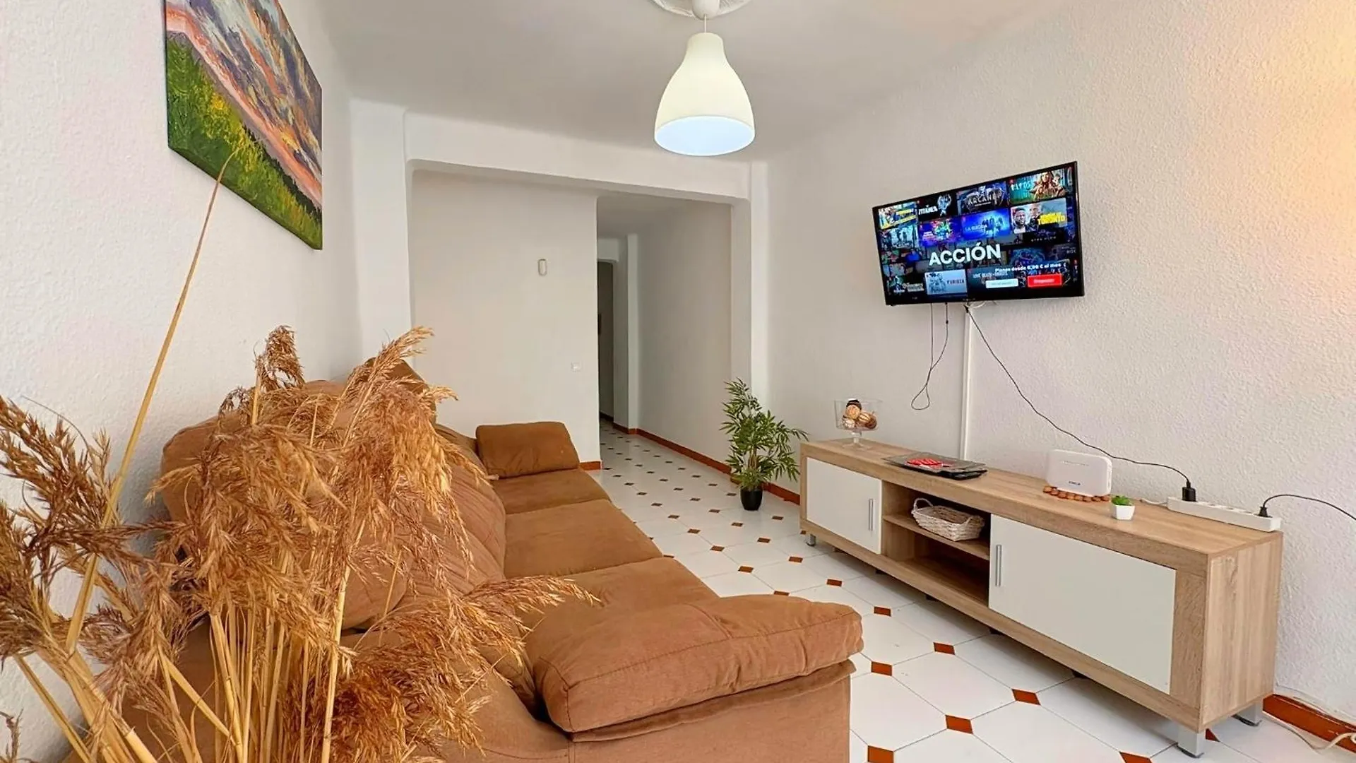 Apartman Reyhouse Huelin 3Rooms Cerca De La Playa Con Ac Málaga Spanyolország