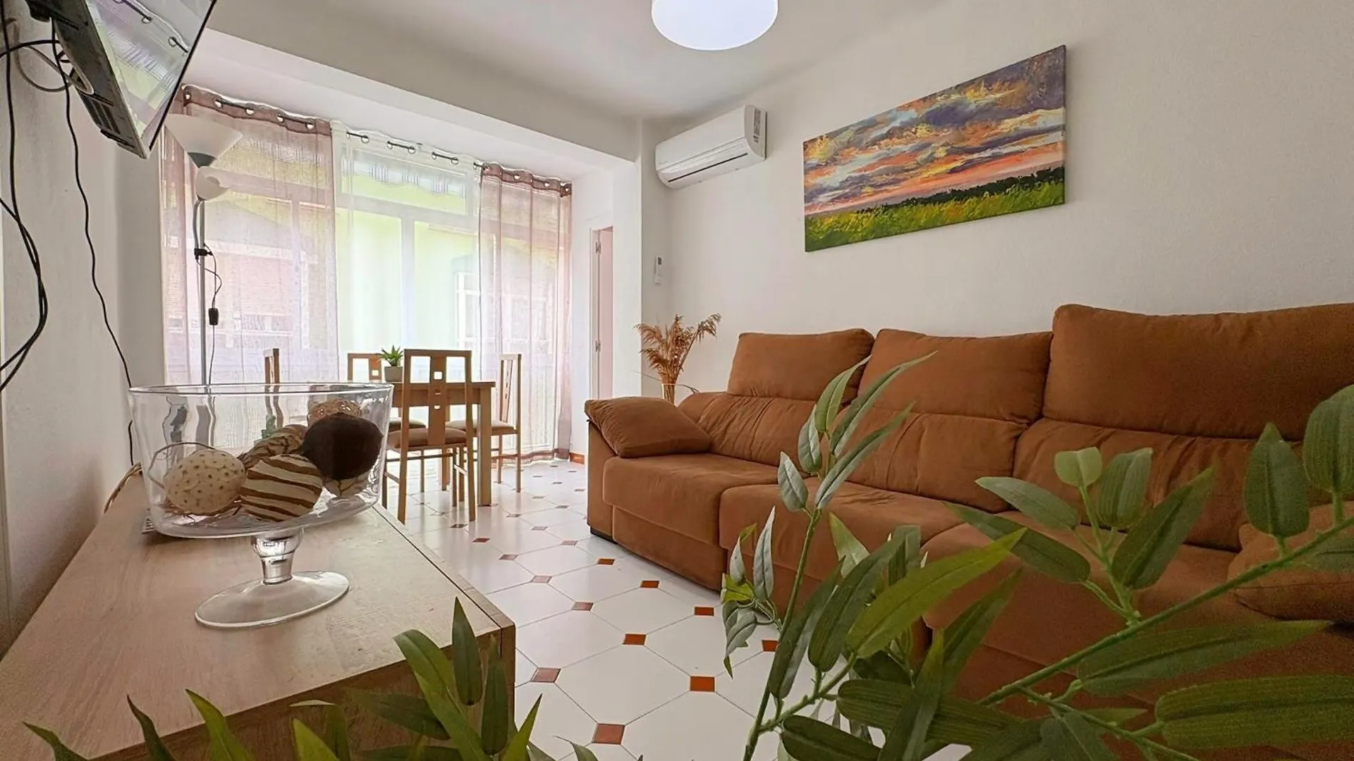 Reyhouse Huelin 3Rooms Cerca De La Playa Con Ac Málaga Apartman